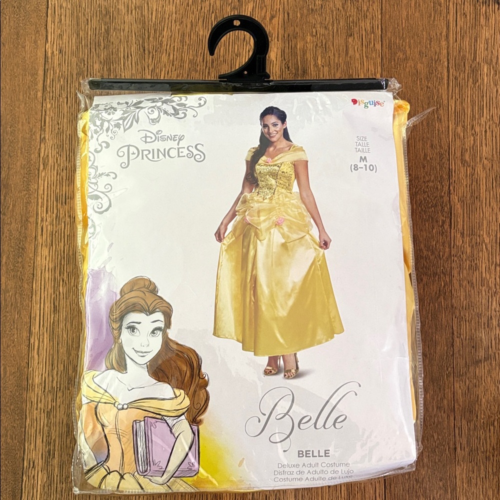 NWT adult Disney Princess Belle Golden Gown